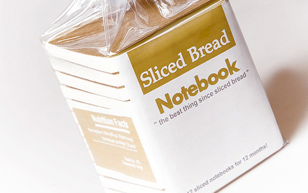sliced bread notebook